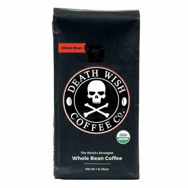 The World's Strongest Organic Whole Bean Coffee