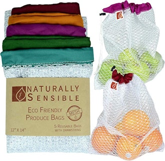 Naturally Sensible Reusable Produce Bags