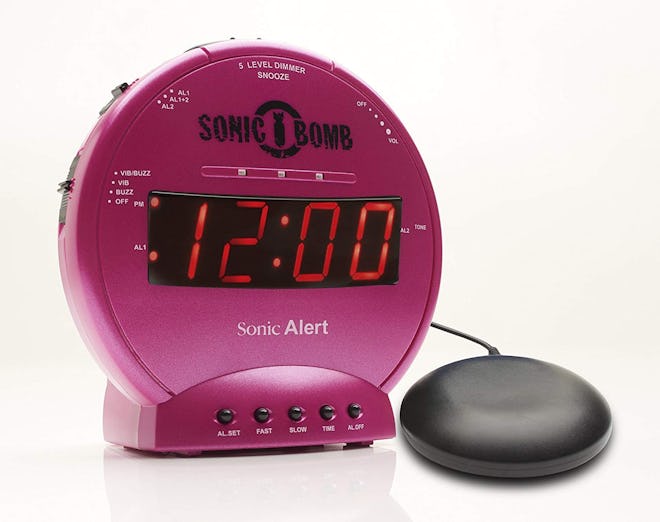 Sonic Alert Sonic Bomb Loud Dual Alarm Clock 