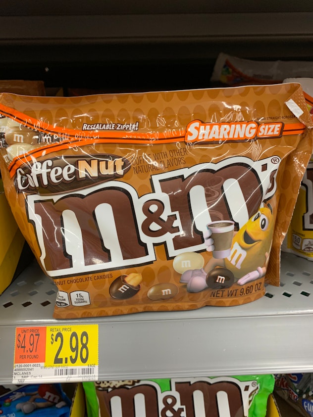 M&M's Coffee Nut candy