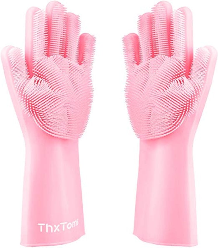 ThxToms Reusable Silicone Dishwashing Gloves