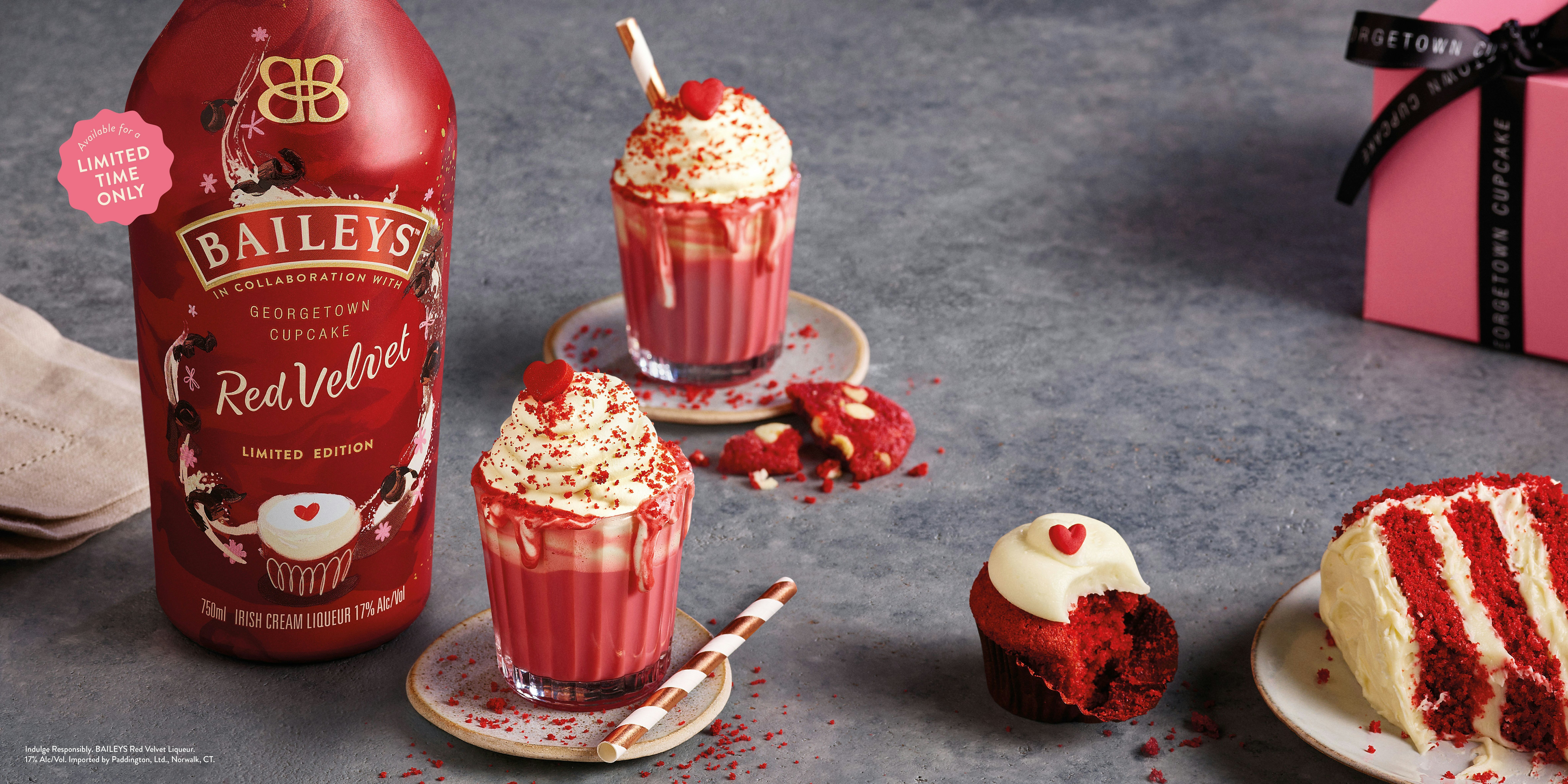 Baileys Red Velvet Cupcake Liqueur Is A Sweet Take On Irish Coffee