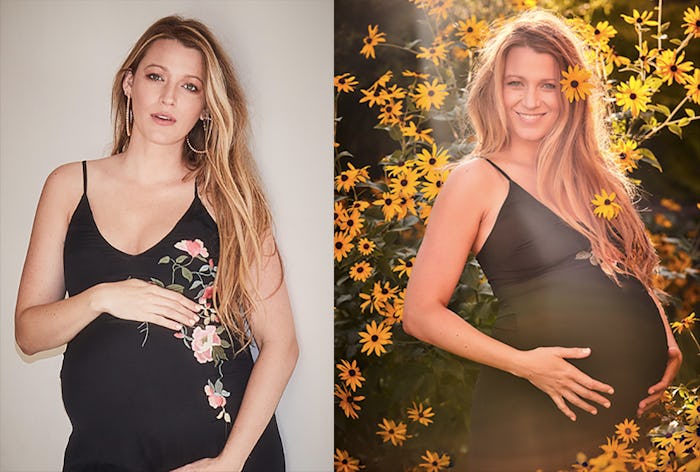 Blake Lively poses for Amazon.