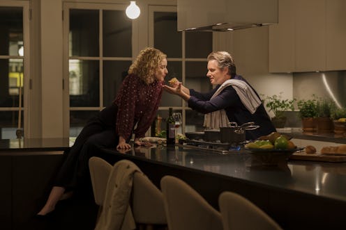 Julia Garner and Shea Whigham in Modern Love