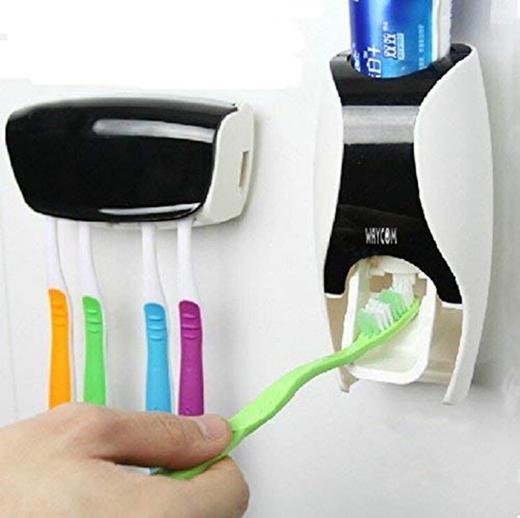 WAYCOM Dust-Proof Toothpaste Dispenser Toothpaste Squeezer Kit