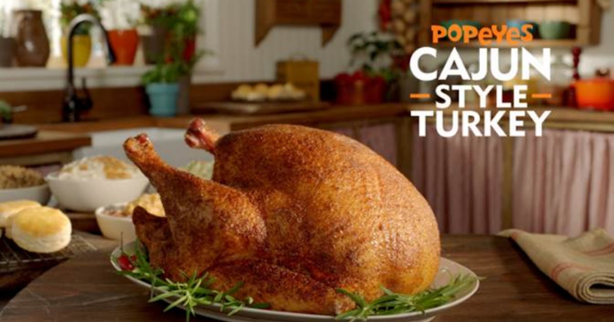 How To Order Popeyes Cajun Style Turkey For A Pre Made Dish How To Order Popeyes Cajun Style Turkey For A Pre Made Dish