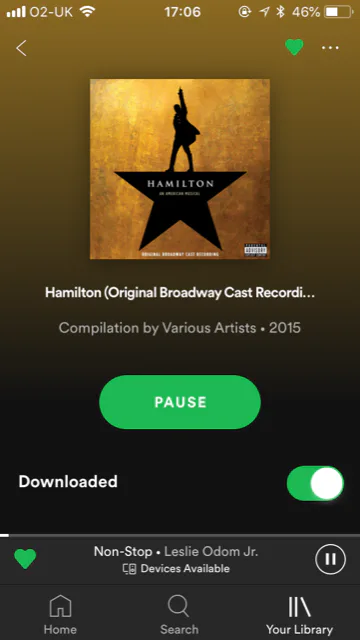 play hamilton on spotify