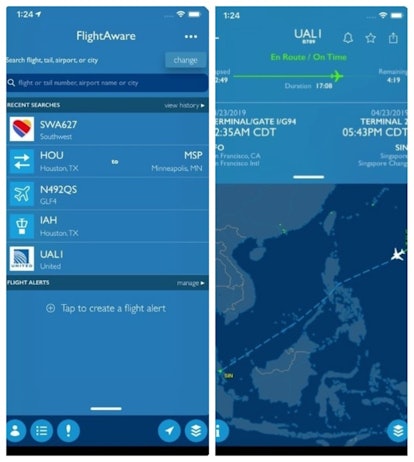 The FlightAware flight tracking app keeps you up to date on any holiday travel issues impacting your...