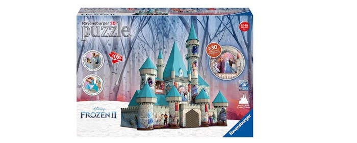The Frozen 2 puzzle from Ravensburger is a giant, 3D castle