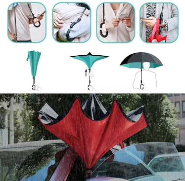 Owen Kyne Windproof Double Layer Folding Umbrella