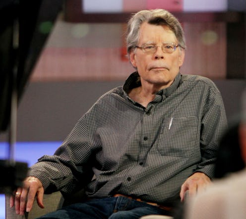 Author Stephen King, on the set of Good Morning America in 2015.