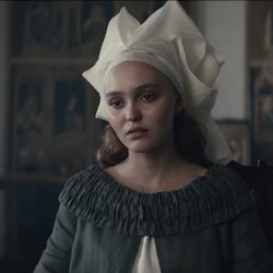 Lily-Rose Depp as Catherine in The King
