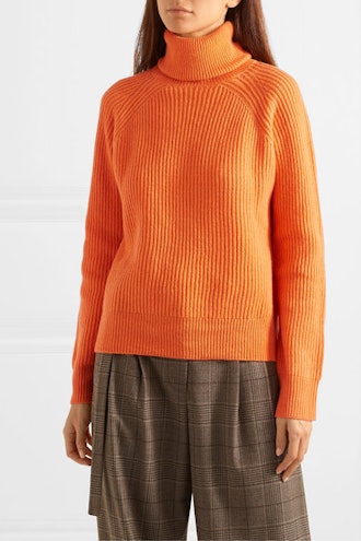 Jerome Ribbed Wool And Cashmere-Blend Turtleneck Sweater