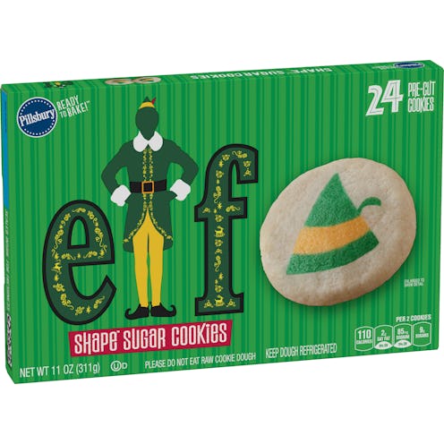 The Pillsbury Elf Shape Sugar Cookies are back for the holiday season. 