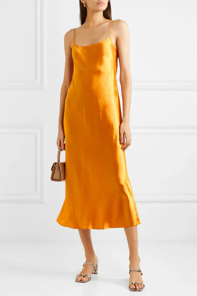 katie holmes orange dress Katie Holmes all smiles in uptown outing  New York Daily News