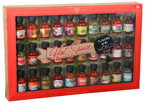 Walmart is selling a 30-pack of hot sauces from all around the world.