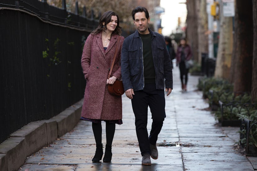Aisling Bea as Kate and Paul Rudd as New Miles in 'Living with Yourself'
