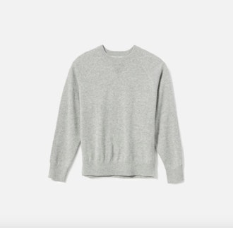 The Cashmere Shrunken Sweatshirt