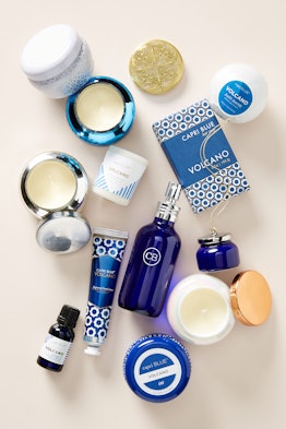 All products inside Anthropologie's Capri Blue 12 Days of Volcano Holiday Gift Set