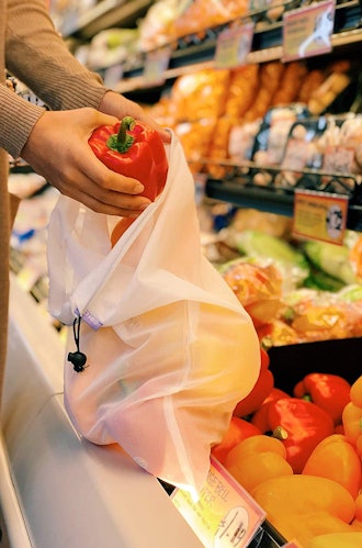 purifyou Premium Reusable Mesh Produce Bags (9-Piece Set)