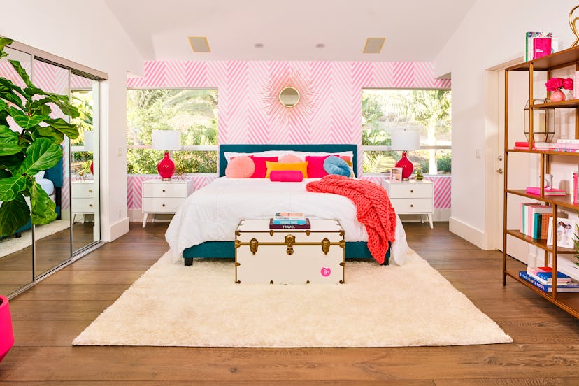 Master bedroom at barbie malibu dream house