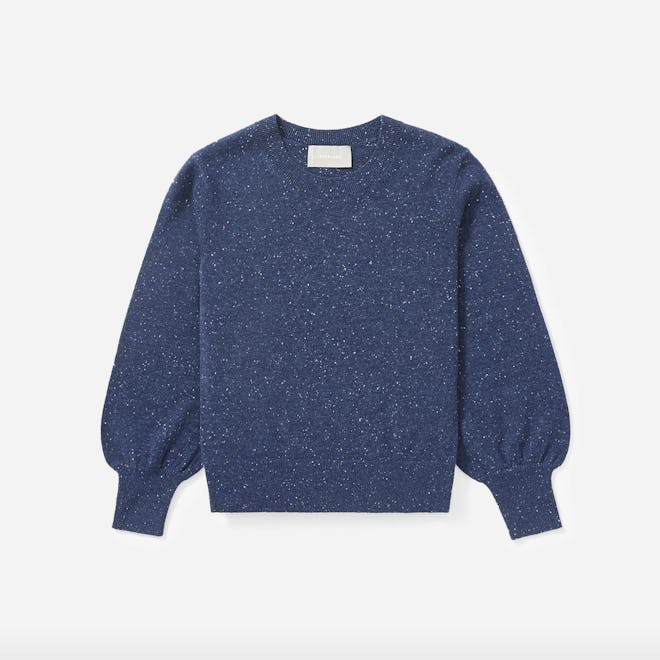 The Cashmere Lantern Sweater