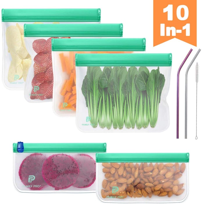 Family Pro Reusable Sandwich Bags (6-Pack)