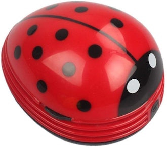 E Ecsem Mini Ladybug Desktop Vacuum