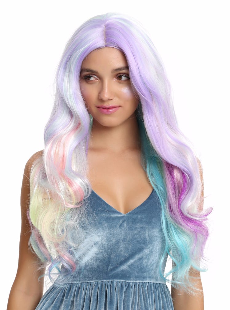 Pastel Rainbow Wig