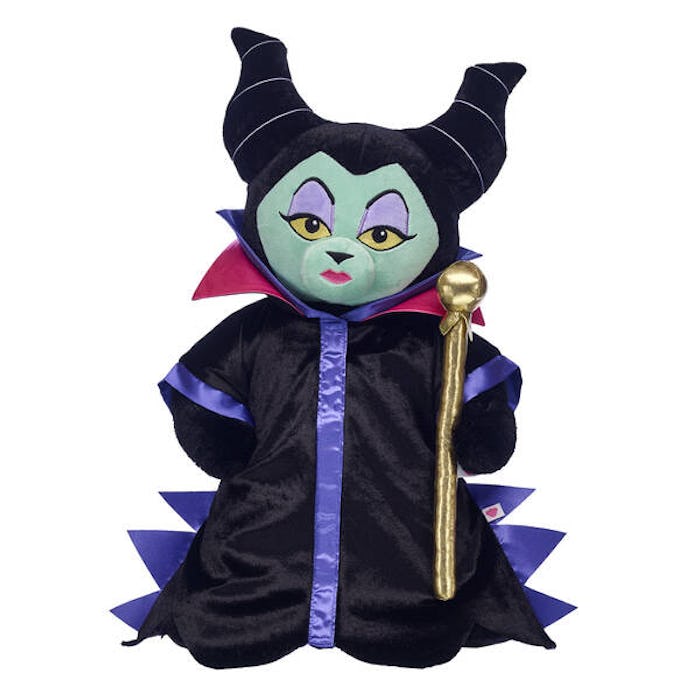 Maleficent Build-A-Bear doll in robe