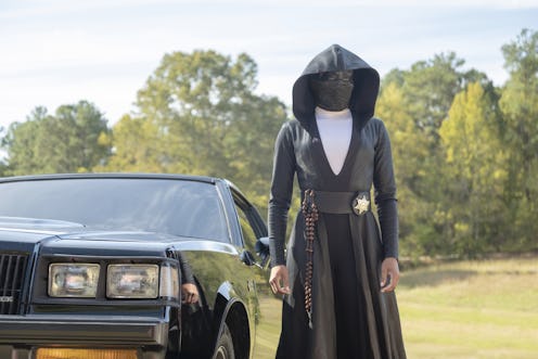 Regina King as Angela Abar in her Sister Night costume in Watchmen