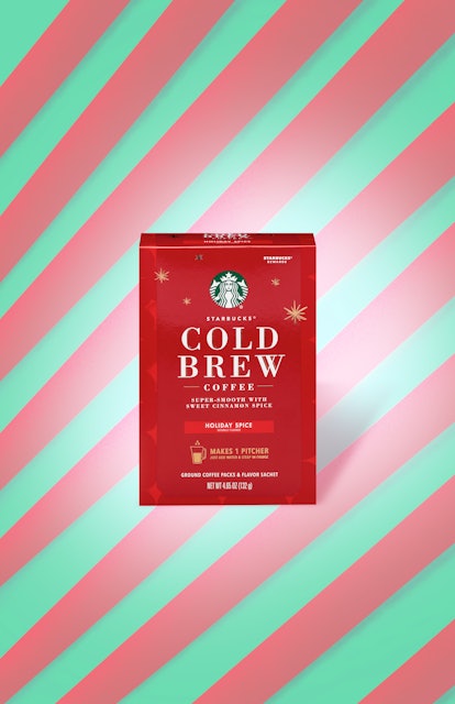 The Starbucks' At-Home Holiday 2019 Coffee Collection has brand-new Holiday Spice Cold Brew Pitcher ...