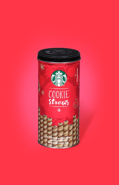 Starbucks' At-Home Holiday 2019 Coffee Collection will include the delicious, chocolate wafter cooki...
