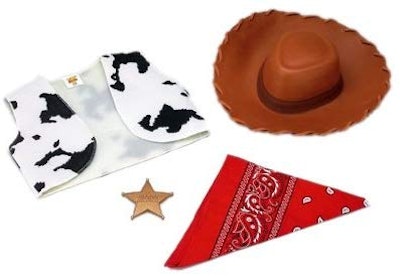 Woody Accessory Kit Toddler Costume Set 
