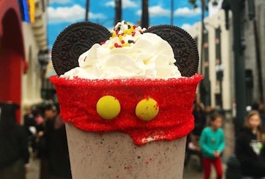 The Mickey milkshake is a Mickey-shaped food at Disney that's a must-try.