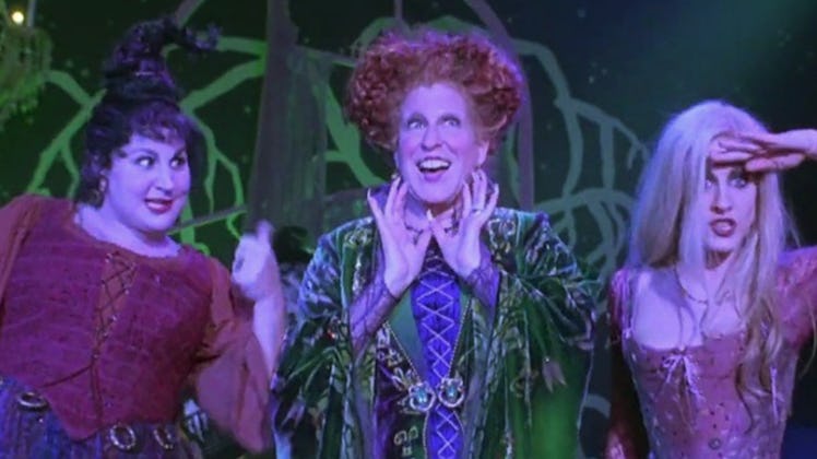 The Sanderson sisters from 'Hocus Pocus' would make a great Disney group costume for Halloween.