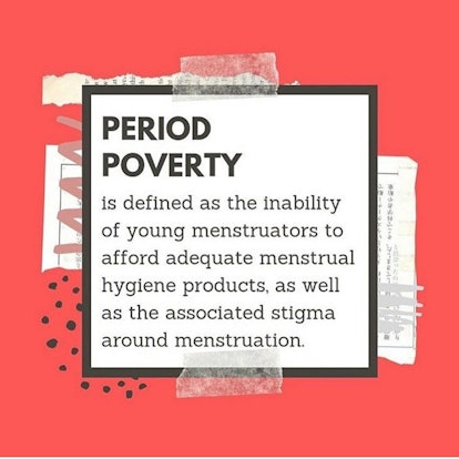 Period poverty is an issue for menstruating people worldwide, including in places like the U.S. 