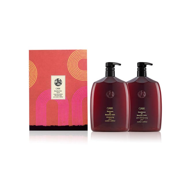 SPACE.NK. apothecary Oribe Jumbo Size Beautiful Color Shampoo & Conditioner Set