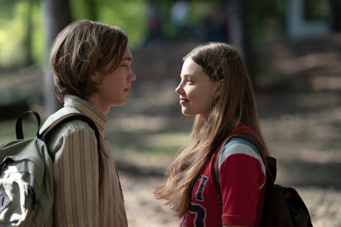 Charlie Plummer and Kristine Froseth, the two stars of Hulu's 'Looking For Alaska,' in a scene from ...