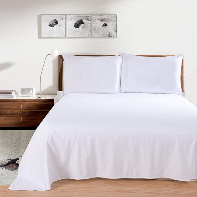 Lullabi Linen Microfiber Bed Sheet Set