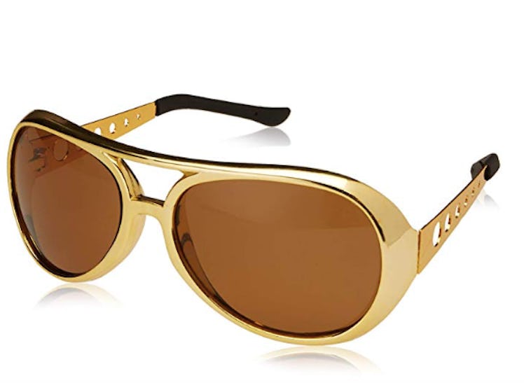 Kangaroo Gold 60s Rock Star Aviator Sunglasses