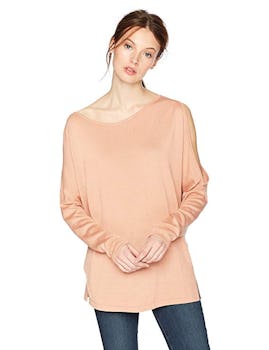 Cable Stitch Tunic Sweater