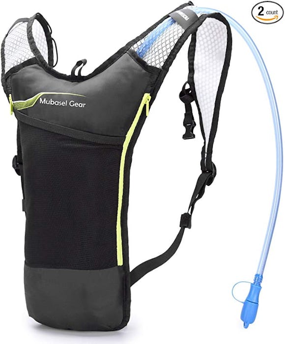 Mubasel Gear Hydration Backpack Pack with 2L BPA Free Bladder