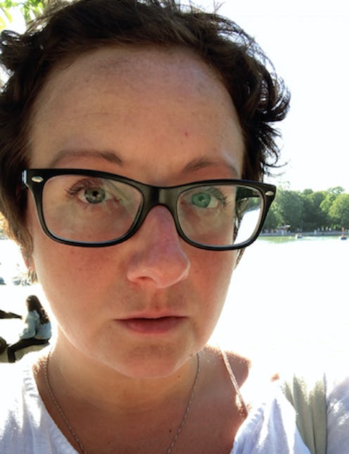 A selfie of the writer, who got rid of friends who couldn't understand her depression