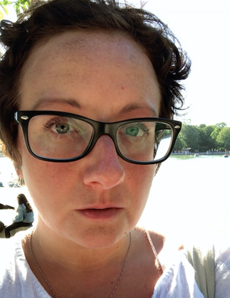 A selfie of the writer, who got rid of friends who couldn't understand her depression