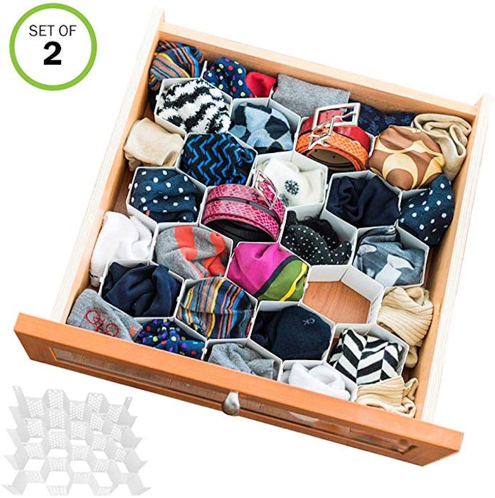 Evelots Drawer Organizer (2-Pack)