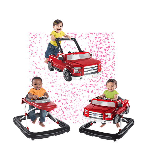 Bright Starts 3 Ways To Play Ford F150 Baby Walker
