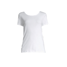 St. John's Bay-Womens Crew Neck Short Sleeve T-Shirt