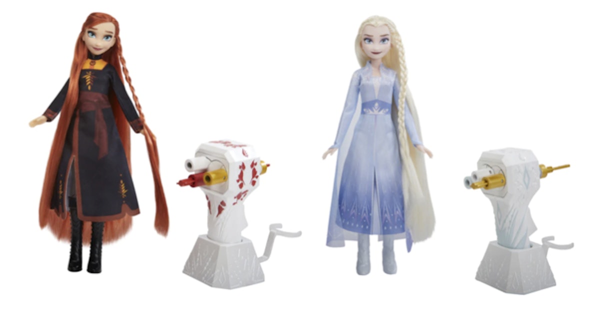 Frozen 2 Hair Braiding Anna Elsa Dolls Will Take You Straight