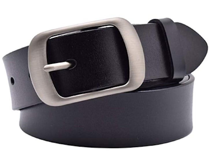 Vonsely Soft Wide Leather Belt 